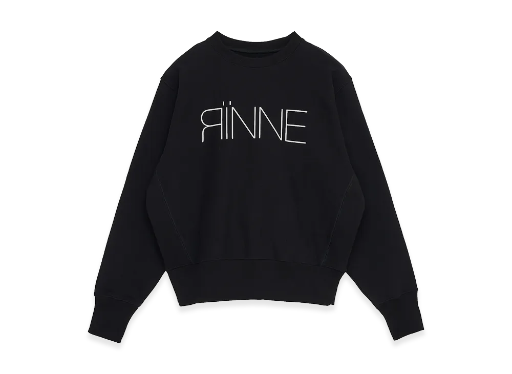 GDC RINNE crew sweat "Black"