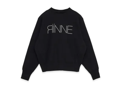 GDC RINNE crew sweat "Black"
