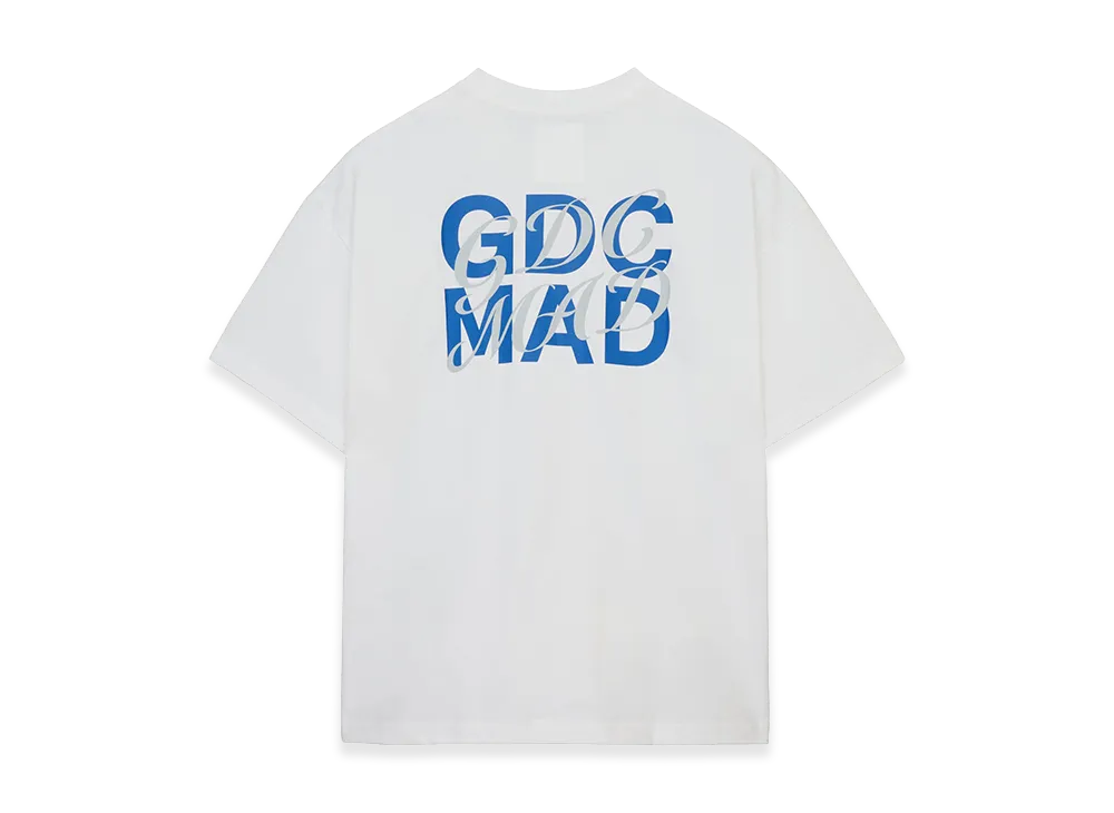GDC x MADNESS Superimpose Graphic T-Shirt "White"
