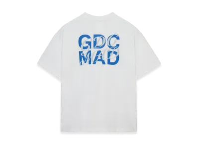 GDC x MADNESS Superimpose Graphic T-Shirt "White"