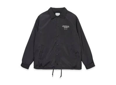 GDC x MADNESS Superimpose Graphic Coach Jacket "Charcoal"