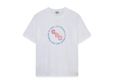 GDC x NAIJEL GRAPH Tricolor Logo Tee "White"