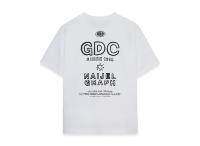 GDC x NAIJEL GRAPH Planet Tee "White"
