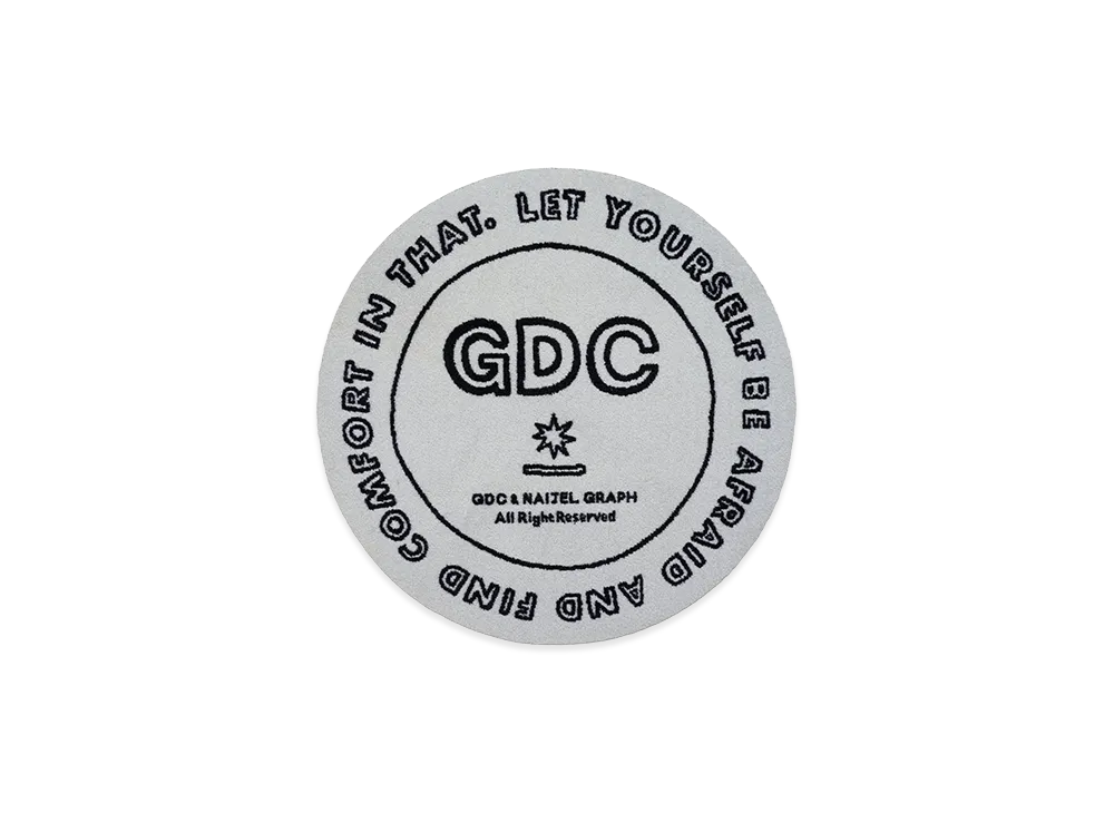 GDC x NAIJEL GRAPH Logo Rug "White"