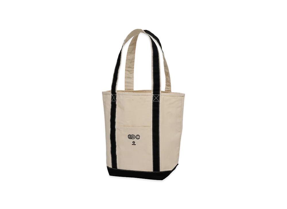 GDC x NAIJEL GRAPH Logo Tote Bag "White"