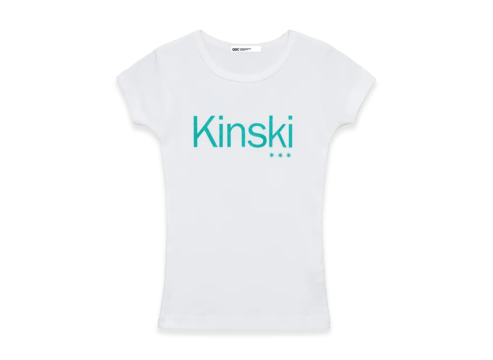GDC Kinski Live Forever Mini Tee "White"