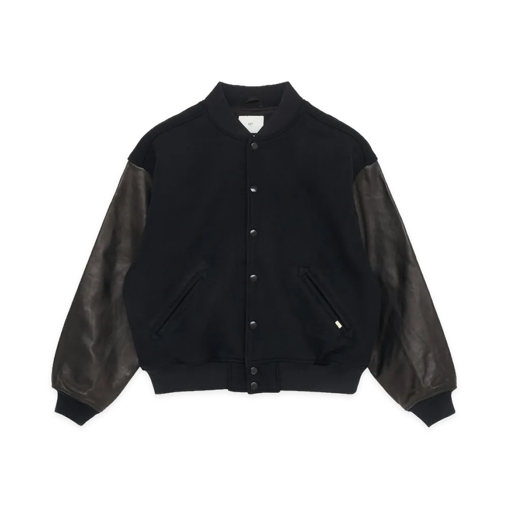 GDC x OVY Milled Wool Stadiam Jumper "Black"