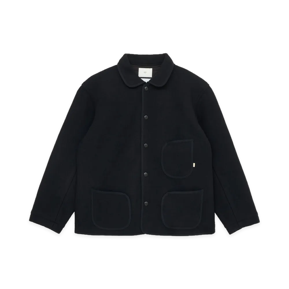 GDC x OVY Milled Wool Jacket "Black"