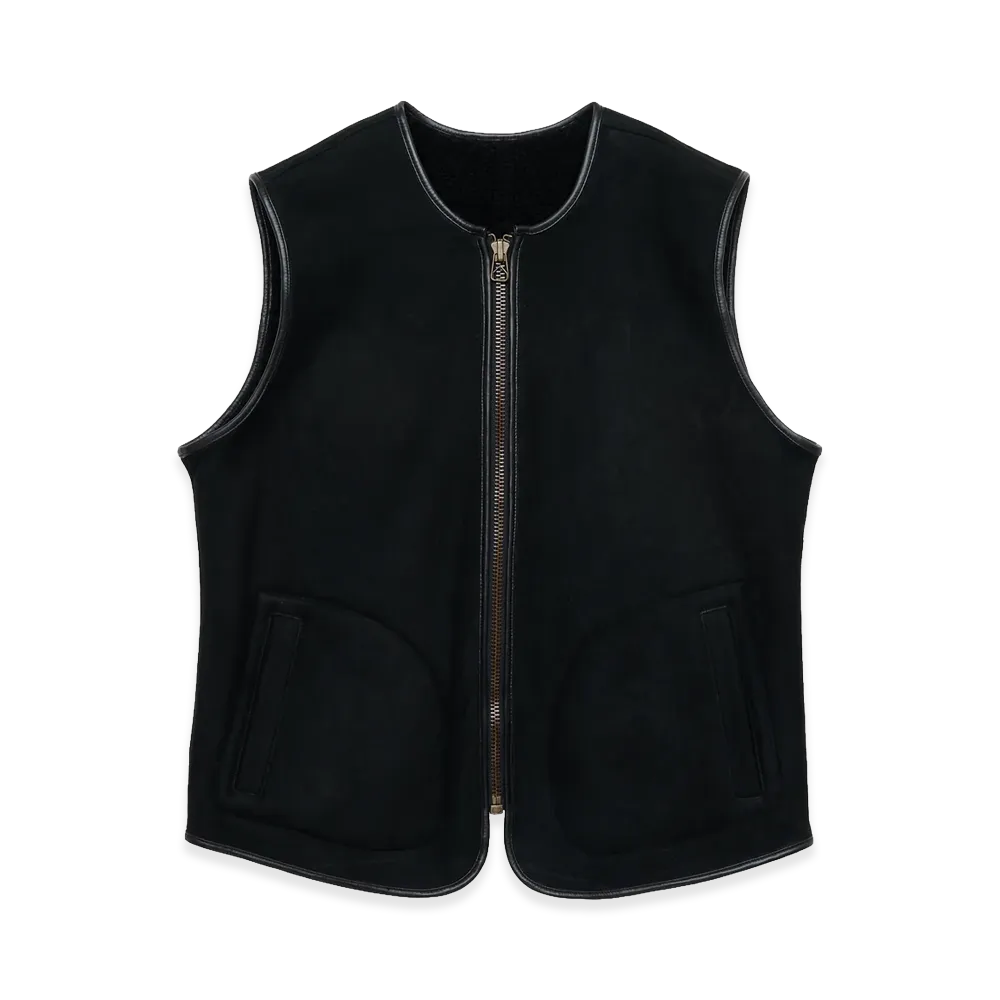 GDC Vegan Mouton Vest "Black"