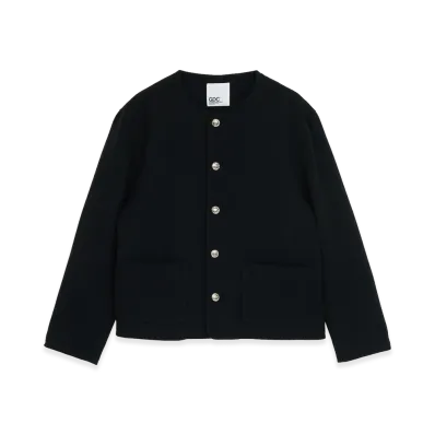 GDC Collarless Jacket "Black"