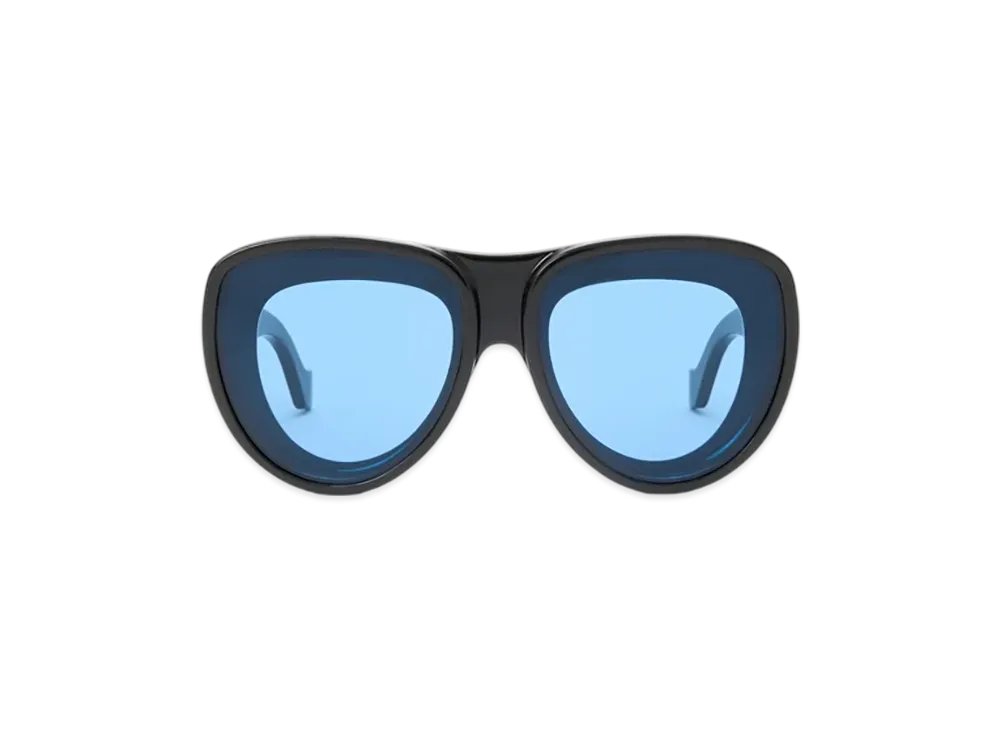LOEWE Front Lens Aviator Sunglasses "Black"