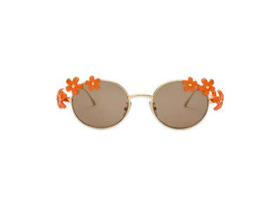 LOEWE Daisy Field Sunglasses "Orange"