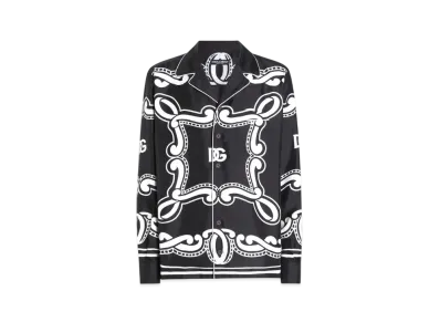 ドルチェ&ガッバーナ シルク バニティー シャツ バンダナ ドルチェ&ガッバーナ シルク バニティー シャツ バンダナ