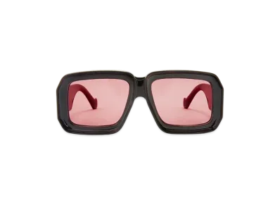 LOEWE Paula's Ibiza Mask Sunglasses "Shiny Black"