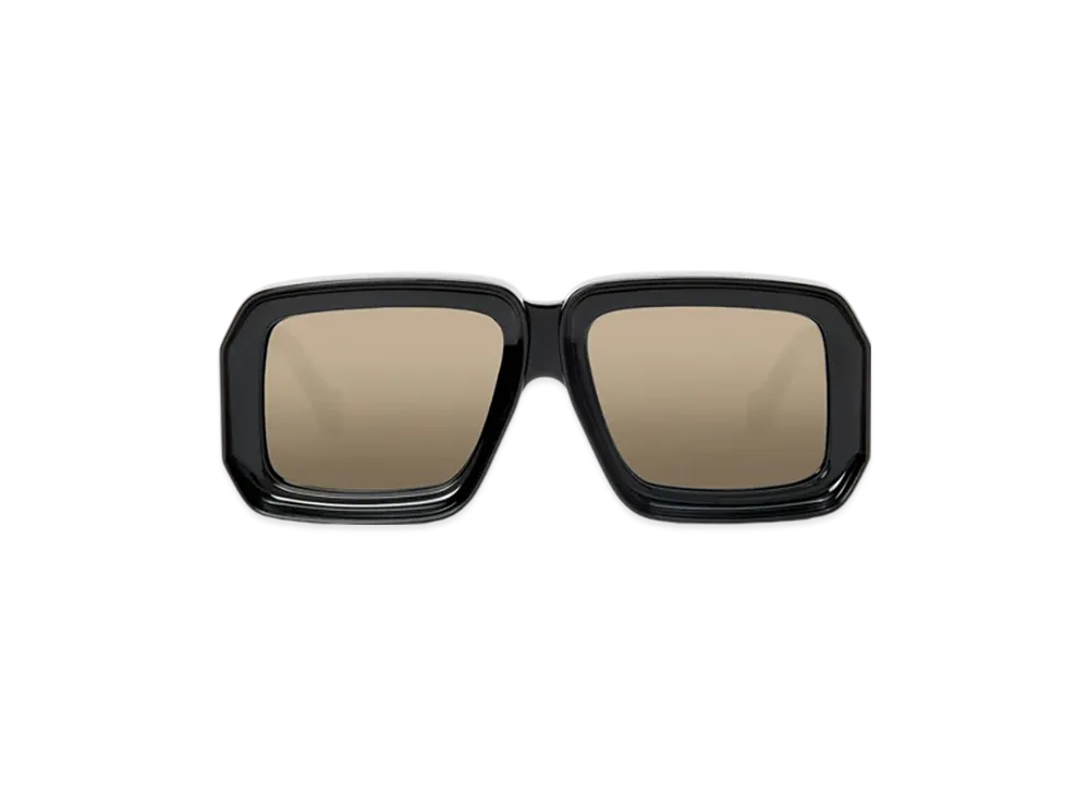 LOEWE Paula's Ibiza Mask Sunglasses "Black/Silver"