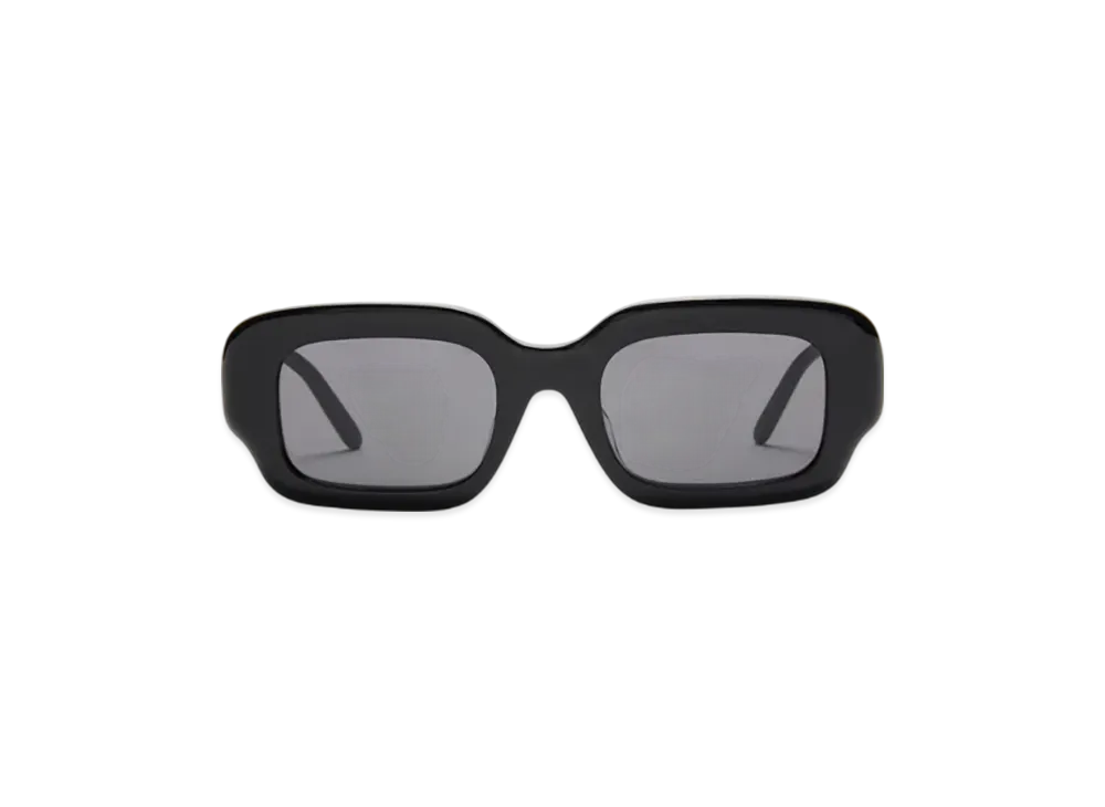 LOEWE Rectangular Slim Sunglasses "Black"