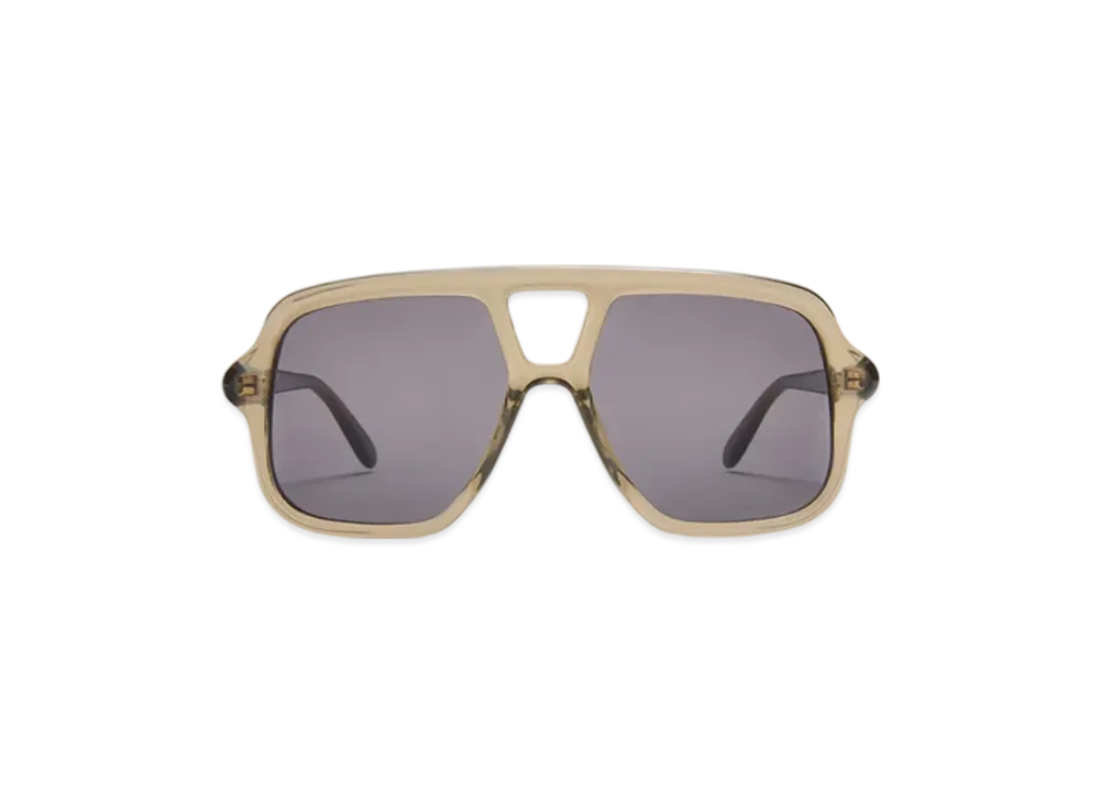 LOEWE Aviator Slim Sunglasses "Khaki Green"