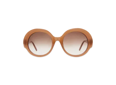 LOEWE Round Slim Sunglasses "Light Caramel"
