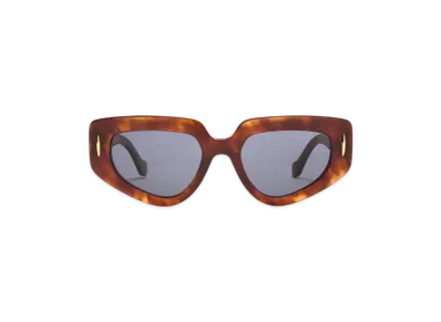 LOEWE Butterfly Screen Sunglasses Small "Framed Havana"