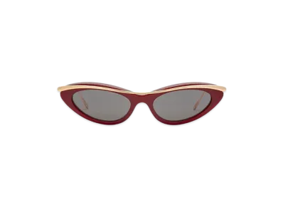 LOEWE Whirl Sunglasses "Bordeaux"