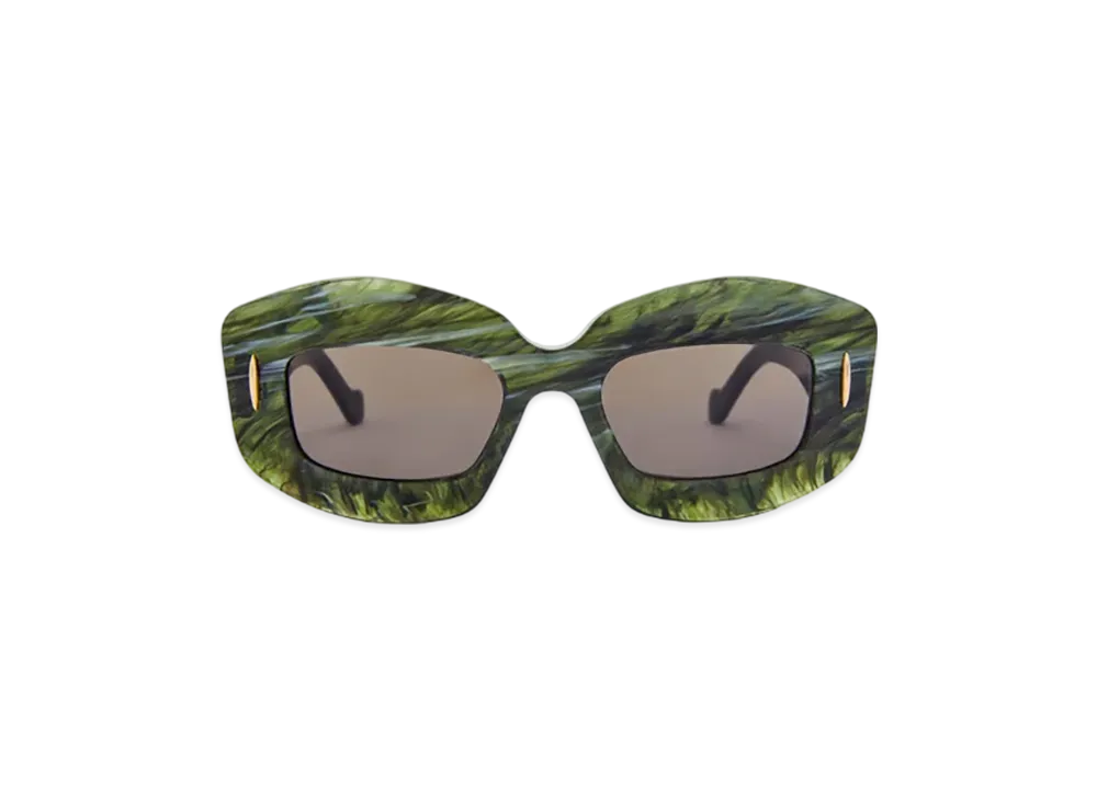 LOEWE Screen Sunglasses "Marble Green"