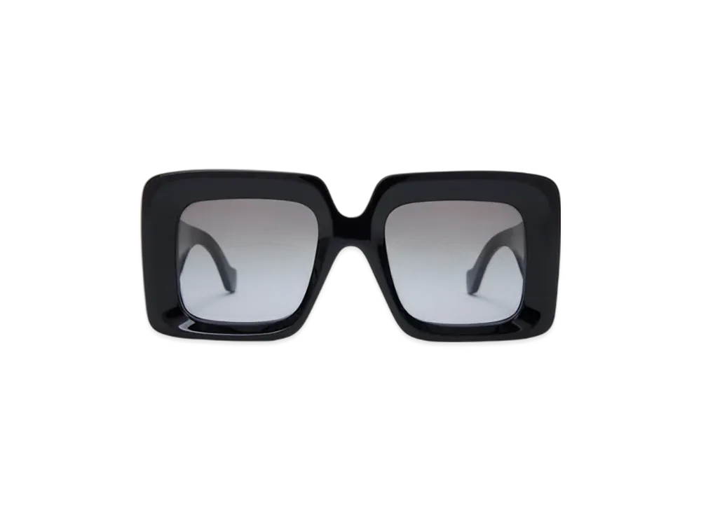 LOEWE Square Maxi Anagram Sunglasses "Black"