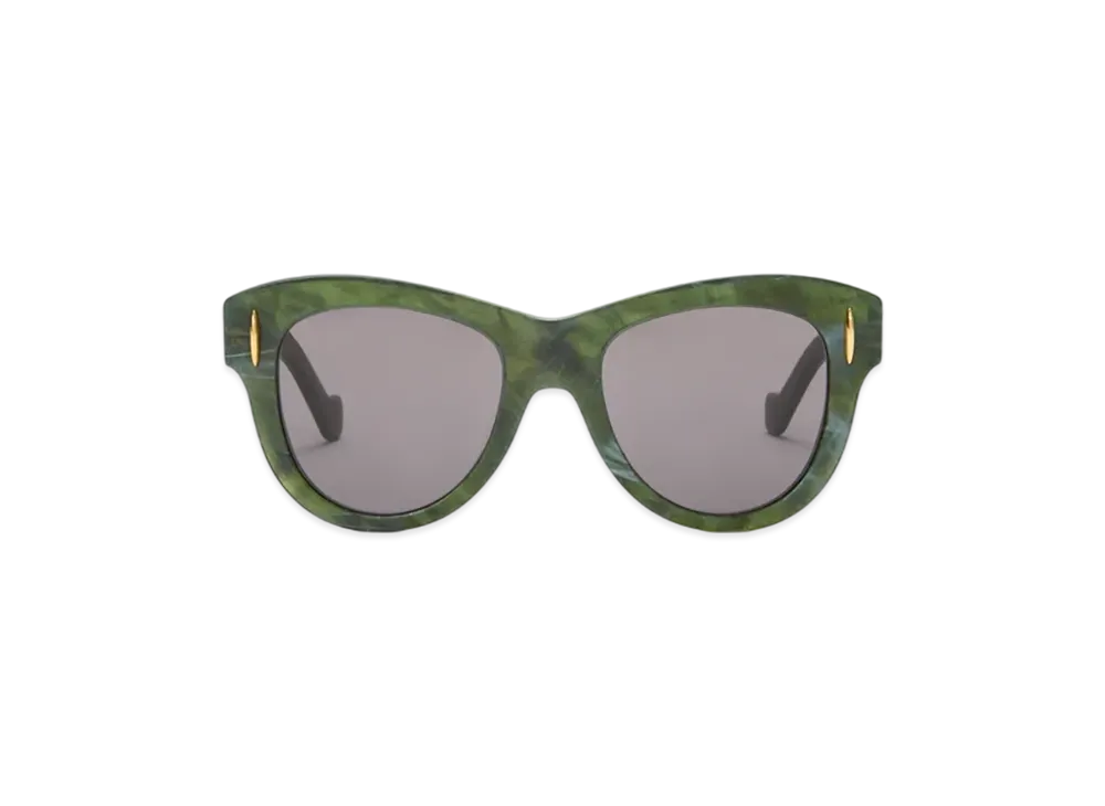 LOEWE Vintage Screen Sunglasses "Marble Green"