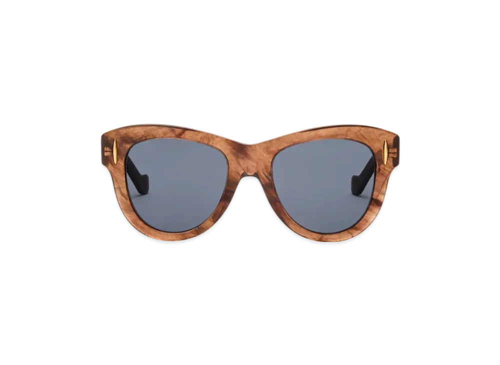 LOEWE Vintage Screen Sunglasses "Milky Brown"