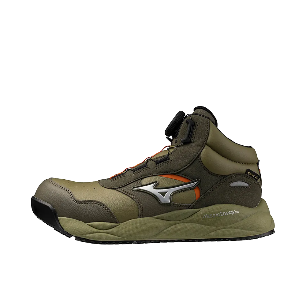 Mizuno Almighty HV 73M Boa "Army Green/Silver"