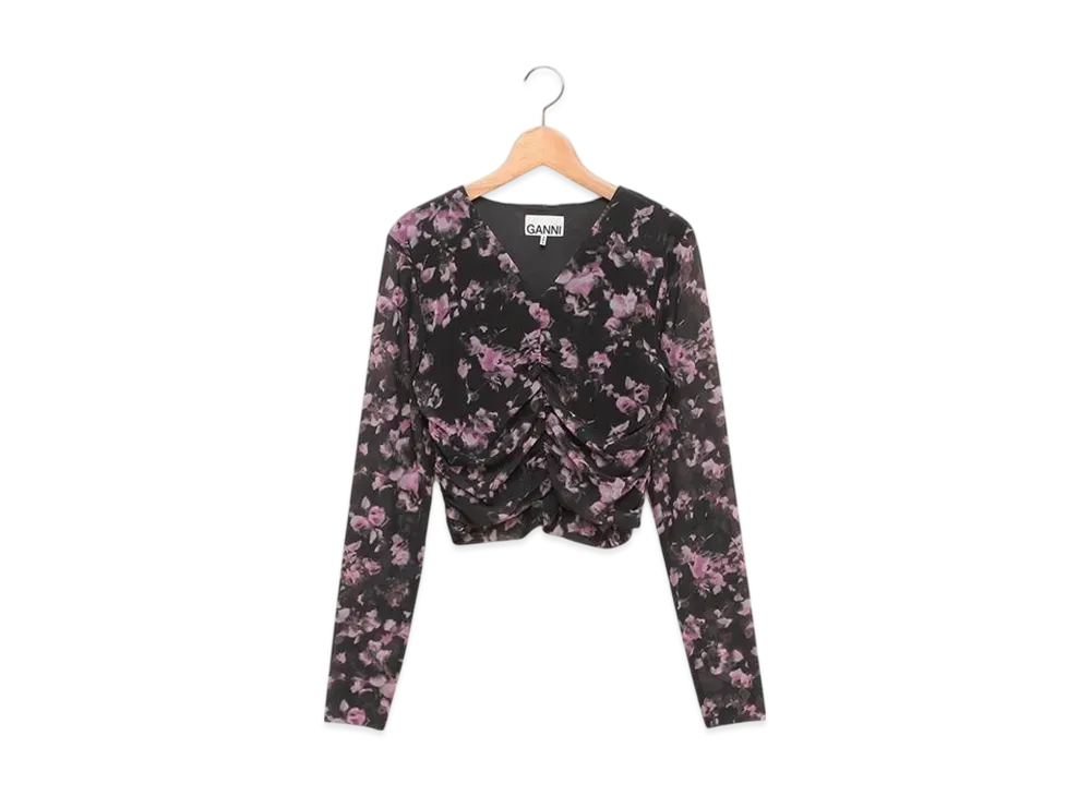 GANNI Shirt "Phantom"