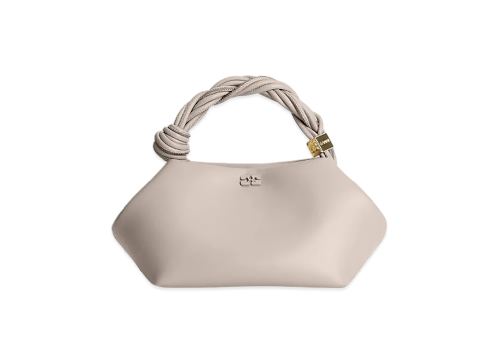 GANNI Bou Bag Small "Oyster Gray"