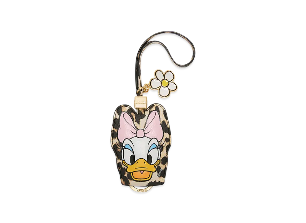 GANNI x Disney Daisy Duck Leopard Key Bell "Almond Milk"