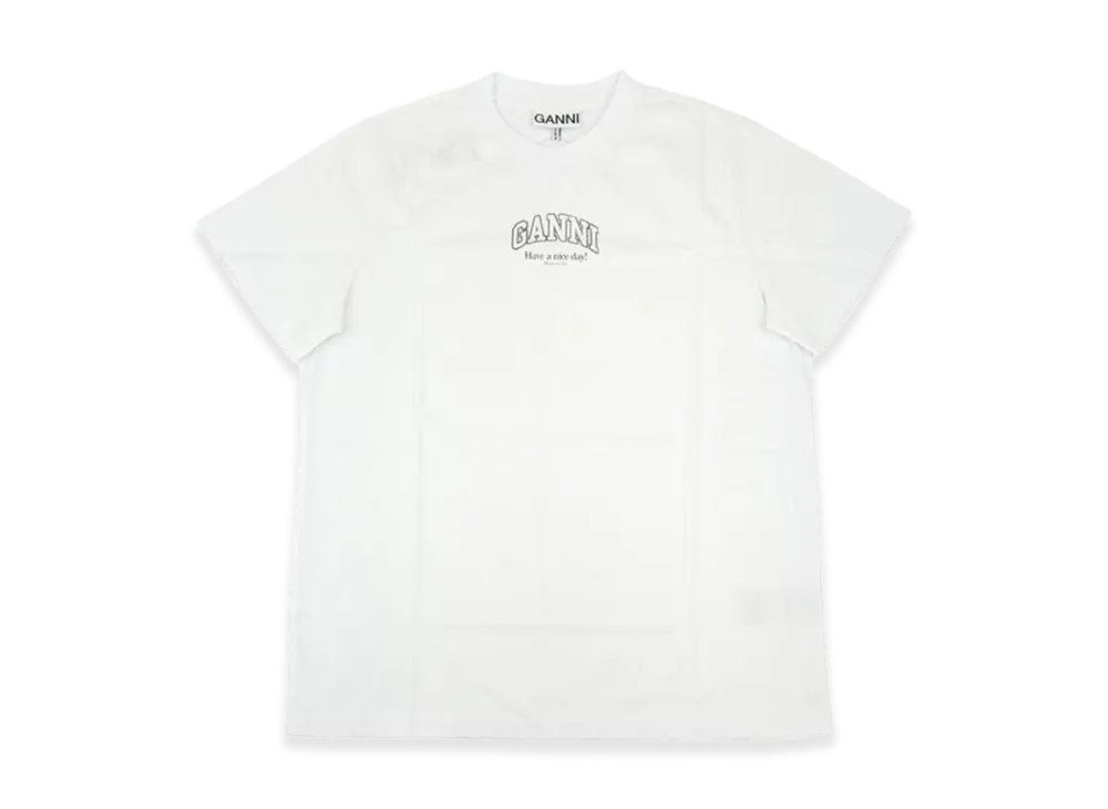 GANNI Women's Essential T-Shirt "White"