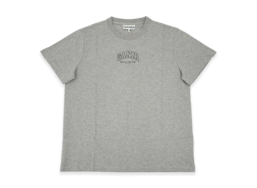 GANNI Women's Essential T-Shirt "Grey"