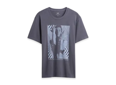 GAP Prince and the Revolution Relaxed Graphic T-Shirt "Navy Uniform"