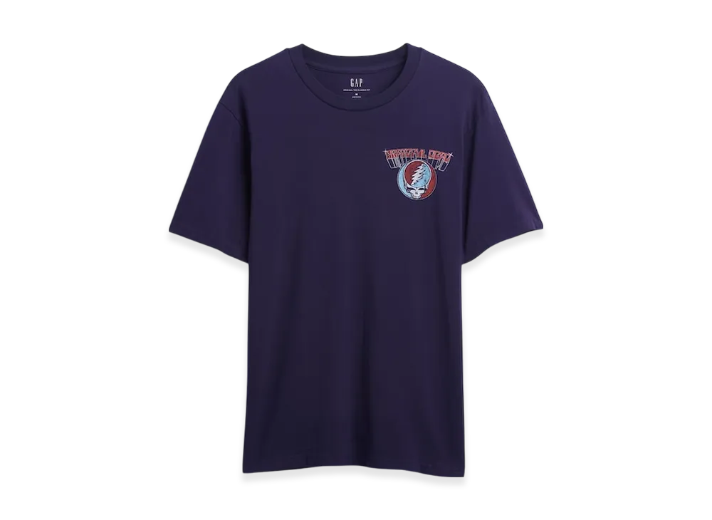 GAP Grateful Dead Relaxed Graphic T-Shirt "TwilightNavy"