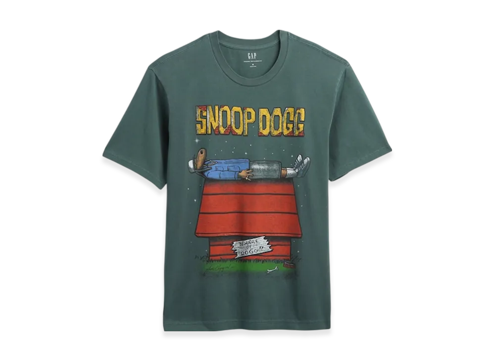 GAP Snoop Dogg Relaxed Graphic T-Shirt "Essex Green"
