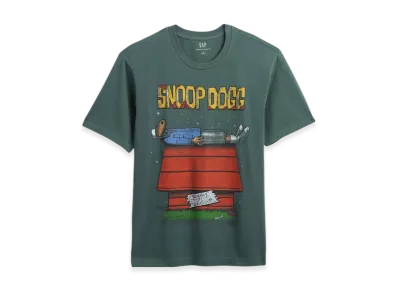 GAP Snoop Dogg Relaxed Graphic T-Shirt "Essex Green"