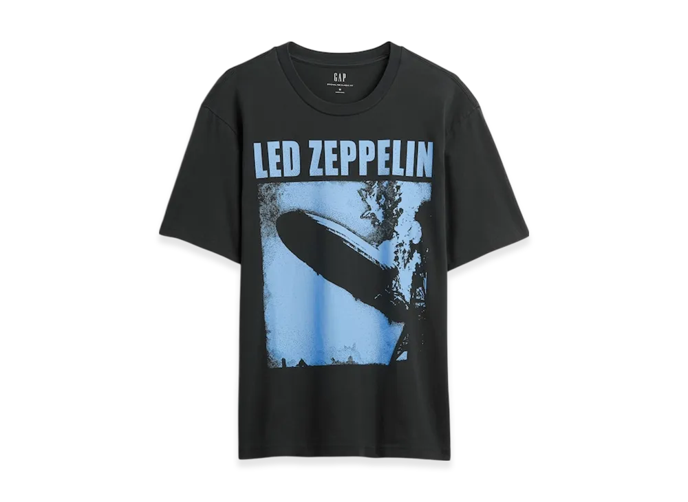 GAP Led Zeppelin Relaxed Graphic T-Shirt "Moonless Night"