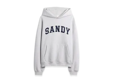 Gap x Sandy Liang Extra Heavyweight Logo Oversized Hoodie "Grey"