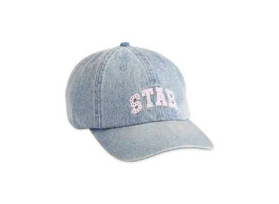 Gap x Sandy Liang Logo Baseball Hat "Medium Wash"