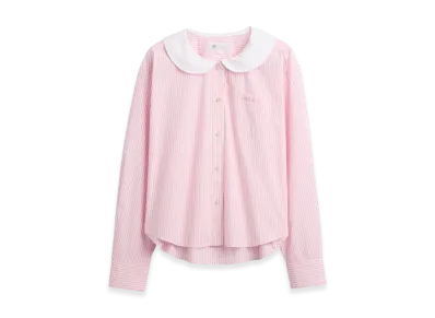 Gap x Sandy Liang Women's Poplin Oversized Shirt "May Pink"