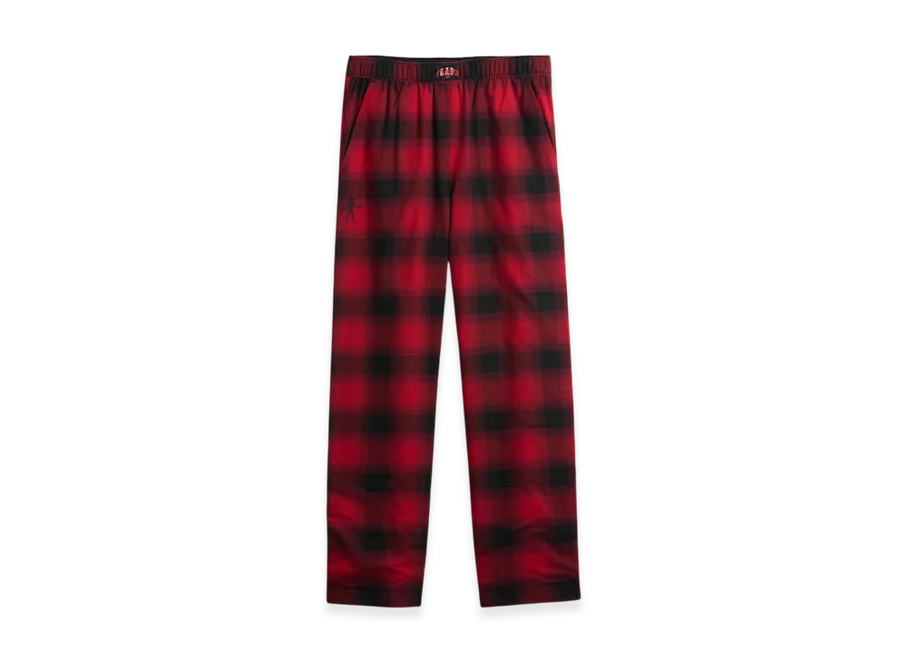 Gap x Stranger Things Reversible Flannel Pajama Pants "Multi"