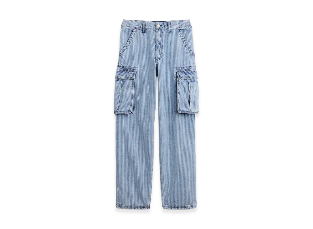 Gap x Sean Wotherspoon Railroad Cargo Baggy Denim "Blue Railroad Stripe"