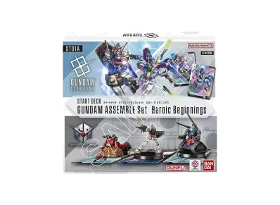 ガンダム ヒロイックビギニングス アッセンブルセット プラモデル×40個 ガンダムカードゲーム スタートデッキ ガンダムアッセンブル