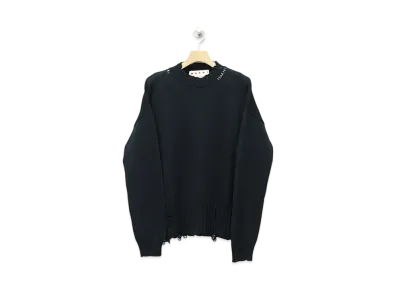 Marni Twisted Crewneck "Black"