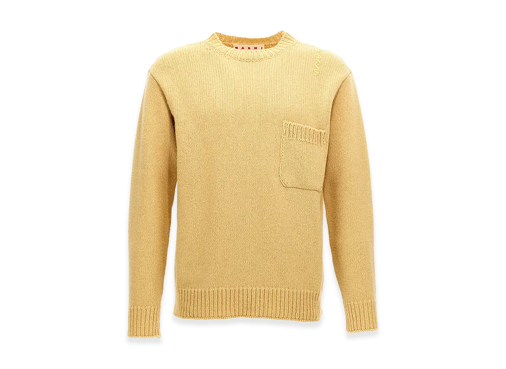 MARNI Wool Sweater "Yellow"
