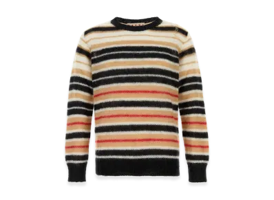 MARNI Embroidered Mohair Blend Sweater "Printed"