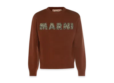 MARNI Sweaters "Brown"