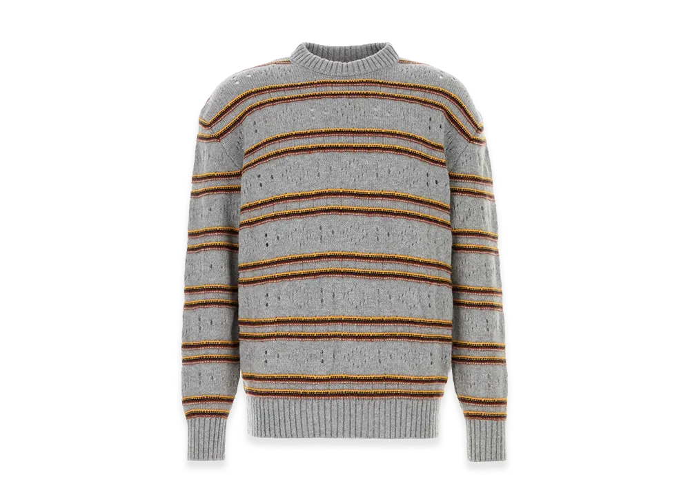 MARNI Embroidered Cashmere Sweater "White"